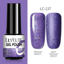 Load image into Gallery viewer, Stylish Blue Womens Nail Gel Polish Permanent UV Gel Popular High Quality Colorful Nail Polish Gel For Girls

