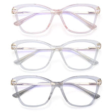 Load image into Gallery viewer, Stylish Eyeglasses Glasses Clear Lens  Blue Light Blocking Glasses Women Men Fashion Cat Eye Glasses Computer Gaming Eyeglasses Eye Protection Eyewear
