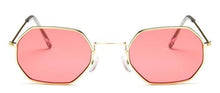 Load image into Gallery viewer, Stylish Hexagon Trendy Colorful Sunglasses For Women New Metal Luxury Summer Eyewear Women New Stainless Steel Lightweight Frame Cool Style Outdoor Travel UV Glasses
