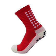 Load image into Gallery viewer, Stylish New Sports Anti Slip Soccer Socks Cotton Football Grip Socks For Men Breathable Sports Running Cycling Socks For Men
