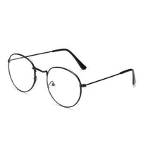 Load image into Gallery viewer, Stylish  Reading Glasses With  Metal Round Frame For  Men &amp; Women Blue Light Blocking Glasses for Women Men Round Metal Frame Clear Lens Computer Eyeglasses
