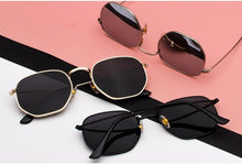 Load image into Gallery viewer, Stylish Small Round Polarized Sunglasses for Men Women Sunglasses For Hexagon Shape Sunglasses New Women Sunglasses In Metal Colorful Frame Glasses Eyewear For Men Women
