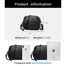 Load image into Gallery viewer, Stylish Soft Leather Women's Cross-body Bags Shoulder Bag Small Casual with Detachable Adjustable Strap Large Capacity
