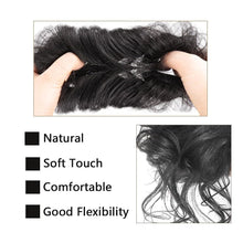 Load image into Gallery viewer, Stylish Synthetic Hair Bun Chignon Messy Curly Hair Band Elastic Scrunchy False Hair Pieces For Women Hairpins Black Brown Clip in Hair Extension For Volumized Hair Buns For Girls
