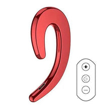 Load image into Gallery viewer, Stylish Unique Design Bone Conduction Earphone Wireless Bluetooth 4.2 Sports Stereo Headset For Laptop Ear Hook Ear Buds Lightweight Waterproof Earpiece For Business
