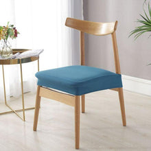 Load image into Gallery viewer, Stylish Waterproof Stretch Chair Seat Cover Elastic Seat Covers For Dining Room Chairs Home Simple Seat Covers For Chairs Soft Removable Dining Chair Slipcovers Stretch Solid Chair Covers Protectors for Dining Room Kitchen Chairs
