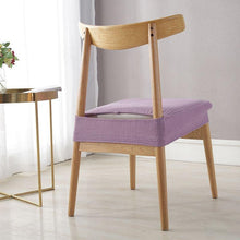 Load image into Gallery viewer, Stylish Waterproof Stretch Chair Seat Cover Elastic Seat Covers For Dining Room Chairs Home Simple Seat Covers For Chairs Soft Removable Dining Chair Slipcovers Stretch Solid Chair Covers Protectors for Dining Room Kitchen Chairs
