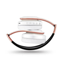 Load image into Gallery viewer, Stylish Wireless Bluetooth Headphone Stereo Headset Music Headset Foldable Wireless and Wired Stereo Headset Micro SD/TF FM For Cell Phone PC
