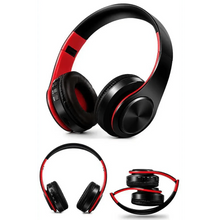 Load image into Gallery viewer, Stylish Wireless Bluetooth Headphone Stereo Headset Music Headset Foldable Wireless and Wired Stereo Headset Micro SD/TF FM For Cell Phone PC
