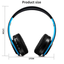 Load image into Gallery viewer, Stylish Wireless Bluetooth Headphone Stereo Headset Music Headset Foldable Wireless and Wired Stereo Headset Micro SD/TF FM For Cell Phone PC
