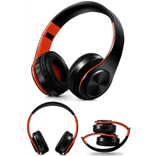 Load image into Gallery viewer, Stylish Wireless Bluetooth Headphone Stereo Headset Music Headset Foldable Wireless and Wired Stereo Headset Micro SD/TF FM For Cell Phone PC
