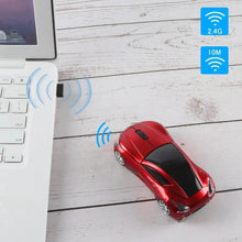 Load image into Gallery viewer, Stylish Wireless Computer Car Shape Mouse Mini 3D Ergonomic PC Gamer Mouse Retro Optical Mice 1600 DPI USB Receiver Suitable for PC/Computer/Laptop
