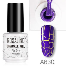 Load image into Gallery viewer, Stylish Women Gel Nail Polish Multi Color Manicure Set UV Led Tehnology Elegant Fashion Design Crack Effect
