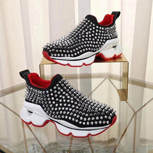 Load image into Gallery viewer, Stylish Womens Sneakers With Non-slip Comfortable Sports Summer New Mesh Breathable Platform Increased Fashion Shoes Womens Running Sports Sneakers
