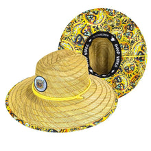 Load image into Gallery viewer, Peter Grimm Sublime Paddle Out Lifeguard - Rye Straw Lifeguard Hat
