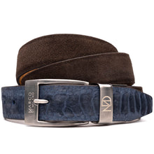 Load image into Gallery viewer, Hugo Belt Navy / Brown
