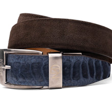 Load image into Gallery viewer, Hugo Belt Navy / Brown
