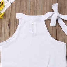 Load image into Gallery viewer, Summer Baby Girl Clothes Set | Sleeveless T-Shirt &amp; Shorts - # BAAA51210056
