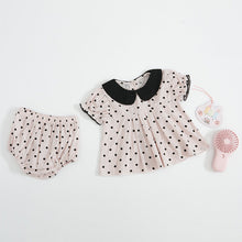 Load image into Gallery viewer, Summer Baby Girl Polka Dot | Top and Pants Set - # BAAA51210057
