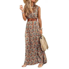 Load image into Gallery viewer, Summer Beach Stylish Womens Dress Long Casual V-Neck Party Comfort Fashion Women Dress
