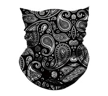 Load image into Gallery viewer, Summer Cool Printed Half Mask Bandana Face Cover Neck Gaiter Bike Outdoor Sport Fishing Cycling Ski Hiking Tube Scarf Men Women  Headband Scarf Military Shamash Tactical Desert Keffiyeh Head Neck Scarf Neck Gaiter Headwear for Men Women
