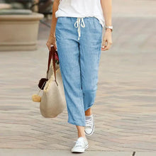 Load image into Gallery viewer, Summer Elegance Drawstring Trousers
