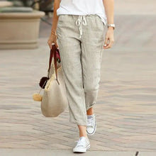 Load image into Gallery viewer, Summer Elegance Drawstring Trousers
