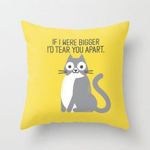 Load image into Gallery viewer, Summer Fashion Fresh Yellow Cute Pillows Case Geometry Yellow Pillow Case Cushion Cover Polyester Pillowcase Floral Cushion Case Modern Decorative Pillows For Bed Sofa Couch 45x45CM
