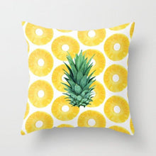 Load image into Gallery viewer, Summer Fashion Fresh Yellow Cute Pillows Case Geometry Yellow Pillow Case Cushion Cover Polyester Pillowcase Floral Cushion Case Modern Decorative Pillows For Bed Sofa Couch 45x45CM
