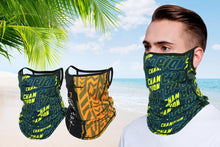 Load image into Gallery viewer, Summer Half Mask Printed Scarf Cycling Bandana Sports Hiking Hunting Run Bicycle Neck Gaiter Hanging Ear Face Cover Men Women Motorcycle Protect Cycling Face Mask Anti-UV Neck Hood Half Face Breathable Dustproof Headband Triangle Sport Scarf

