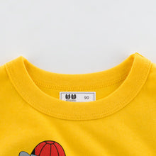 Load image into Gallery viewer, Summer Kids Short Sleeve T-Shirt with Dinosaur Print - # BAAA1111010022 &amp; BOAA11510031
