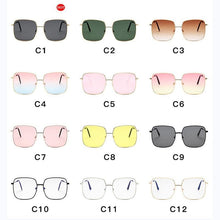 Load image into Gallery viewer, Summer Luxury Square Sunglasses For  Women Elegant Design Eyewear Women Men Fashion Design Lightweight Glasses Women UV Protection Sunglasses

