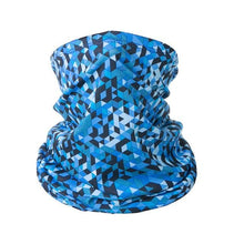 Load image into Gallery viewer, Summer Men Women Camouflage Bandana Half Face Mask Neck Gaiter Cover Face Scarf  Cycling Hunting Fishing Balaclava Scarf Unisex Men Women Bandanas Polyester Breathable Windproof Anti UV Neck Cover Camping Hiking Climbing Face Mask
