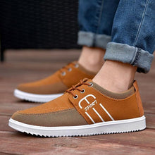 Load image into Gallery viewer, Summer Mens Casual Elegant Business Shoes Breathable Canvas Shoes Fashion Casual Shoes Fashion Sneakers Breathable Comfort Walking Shoes Modern Design
