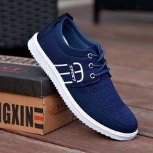 Load image into Gallery viewer, Summer Mens Casual Elegant Business Shoes Breathable Canvas Shoes Fashion Casual Shoes Fashion Sneakers Breathable Comfort Walking Shoes Modern Design
