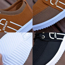 Load image into Gallery viewer, Summer Mens Casual Elegant Business Shoes Breathable Canvas Shoes Fashion Casual Shoes Fashion Sneakers Breathable Comfort Walking Shoes Modern Design
