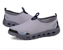 Load image into Gallery viewer, Summer Mens Couple Casual Shoes Fashion Lightweight Breathable Walking Sneakers Slip-on Mesh Flats Water Beach Shoes Quick Dry Barefoot For Swim Diving Surf
