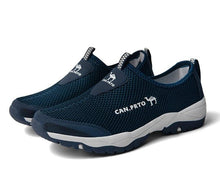 Load image into Gallery viewer, Summer Mesh Beach Men Shoes  Lightweight Breathable Walking Footwear New Slip-On Comfortable Outdoor Walking Footwear Non-Slip Running Climbing Shoes Sneakers Lightweight Breathable Walking Shoes
