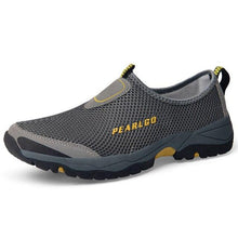 Load image into Gallery viewer, Summer Mesh Beach Men Shoes  Lightweight Breathable Walking Footwear New Slip-On Comfortable Outdoor Walking Footwear Non-Slip Running Climbing Shoes Sneakers Lightweight Breathable Walking Shoes
