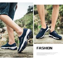 Load image into Gallery viewer, Summer Mesh Beach Men Shoes  Lightweight Breathable Walking Footwear New Slip-On Comfortable Outdoor Walking Footwear Non-Slip Running Climbing Shoes Sneakers Lightweight Breathable Walking Shoes
