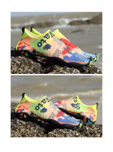 Load image into Gallery viewer, Summer Outdoor Mens Sports Water Shoes Non-Slip Beach Shoes Barefoot Upstream Shoes Quick-Dry Aqua Sock Barefoot For Beach Swim River Pool Lake Hiking Kayaking Surfing
