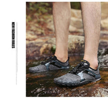 Load image into Gallery viewer, Summer Outdoor Mens Sports Water Shoes Non-Slip Beach Shoes Barefoot Upstream Shoes Quick-Dry Aqua Sock Barefoot For Beach Swim River Pool Lake Hiking Kayaking Surfing

