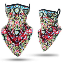 Load image into Gallery viewer, Summer Printed Triangle Bandana Running Bicycle Half Face Masks  Hunting Ski Hiking Fishing Cycling Snowboard Men Headband MTB Fishing Mask Night Reflection Bike Paintball Mask Outdoor Hunting Shamash Scarf Men Women
