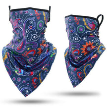 Load image into Gallery viewer, Summer Printed Triangle Bandana Running Bicycle Half Face Masks  Hunting Ski Hiking Fishing Cycling Snowboard Men Headband MTB Fishing Mask Night Reflection Bike Paintball Mask Outdoor Hunting Shamash Scarf Men Women
