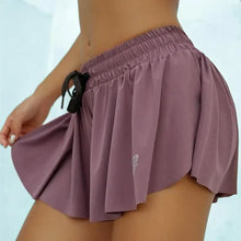 Load image into Gallery viewer, Summer Running Shorts Women 2 In 1 Marathon Quick Dry Shorts Gym Loose Sport Breathable Yoga Shorts
