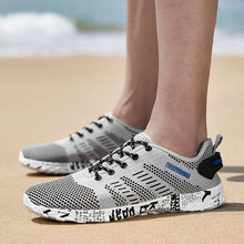 Load image into Gallery viewer, Summer Sport Mens Casual Workout Shoes Air Mesh Sneakers Fashion Foam Footwear Black Beach Water Fisherman Breathable Men Jogging Tennis Sport Sneakers
