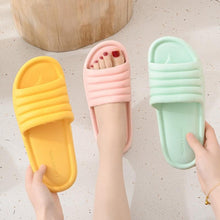 Load image into Gallery viewer, Summer Women Indoor Slippers Floor Flat Shoes Indoor Eva Flip Flops Non-Slip Bathroom Home Slippers Quick Drying Sandals EVA Anti-slip Open Toe Soft Slippers Shoes Pool Slippers
