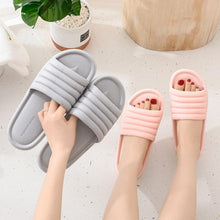 Load image into Gallery viewer, Summer Women Indoor Slippers Floor Flat Shoes Indoor Eva Flip Flops Non-Slip Bathroom Home Slippers Quick Drying Sandals EVA Anti-slip Open Toe Soft Slippers Shoes Pool Slippers
