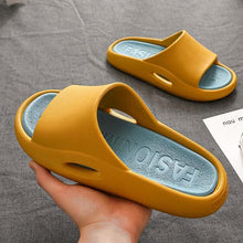 Load image into Gallery viewer, Summer Women Slippers Runway Shoes Outdoor Slides Men Flip Flops Thick Sole Non-slip Beach Pool Outdoor Slippers Anti-Slip Shower Spa Bath Pool Gym Slides Flip Flop Open Toe Comfortable Soft Sandals Casual Shoes
