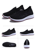 Load image into Gallery viewer, Summer Womens Shoes Breathable Mesh Sneakers Slip On Flats Espadrilles Fashion Trainers Women Comfortable Pink Couple Shoes Outdoor Walking Footwear Shoes
